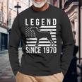 Legende Seit 1970 Deutscher Kurzhaarzeiger Jagdhund Langarmshirts Geschenke für alte Männer