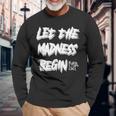 Let The Madness Begin Memphis Basketball Long Sleeve T-Shirt T-Shirt Gifts for Old Men