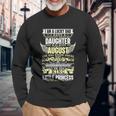 Im A Lucky Dad I Have A Freaking Awesome Daughter Long Sleeve T-Shirt Gifts for Old Men