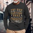 Man Myth Legend Vintage 1952 70Th Birthday For 70 Years Old Long Sleeve T-Shirt Gifts for Old Men