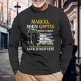 Marcel - Sohn Gottes Langarmshirts, Inspirierender Aufdruck für Christen Geschenke für alte Männer