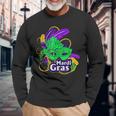 Mardi Gras Yall Vinatage New Orleans Party Mardi Gras Mask Long Sleeve T-Shirt Gifts for Old Men