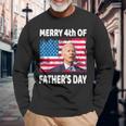 Merry 4Th Of July Fathers Day 4Th Of July Long Sleeve T-Shirt Gifts for Old Men