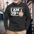 Milestone 40Th Birthday Gag Bday Joke Idea 391 Long Sleeve T-Shirt T-Shirt Gifts for Old Men