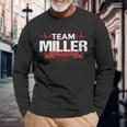 Miller Team Familientreffen Dna Herzschlag Geschenk Langarmshirts Geschenke für alte Männer