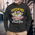 Official Easter Egg Hunter Retro Long Sleeve T-Shirt Gifts for Old Men