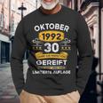 Oktober 1992 Lustige Geschenke 30 Geburtstag Langarmshirts Geschenke für alte Männer