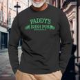 Paddys Irish Pub St Patricks Day Saint Paddys Long Sleeve T-Shirt T-Shirt Gifts for Old Men