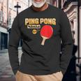 Ping Pong Ninja Tischtenniskelle Langarmshirts Geschenke für alte Männer