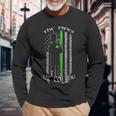 The Pipes Are Calling Saint Patricks Day Bagpipe Long Sleeve T-Shirt T-Shirt Gifts for Old Men