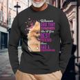 Pomeranian Are A Girls Best Friend Dog Mother Mama Mom Long Sleeve T-Shirt Gifts for Old Men