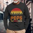 Pops Man Myth Legend V2 Long Sleeve T-Shirt Gifts for Old Men