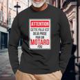 Prise Par Un Motard Fou Long Sleeve T-Shirt Geschenke für alte Männer