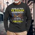 Proud Korean War Veteran Granddaughter - Military Vet Family Men Women Long Sleeve T-shirt Graphic Print Unisex Gifts for Old Men