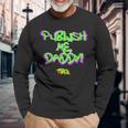 Publish Me Daddy Tbq Long Sleeve T-Shirt Gifts for Old Men