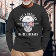 Republican Just A Regular Dad Trying Not To Raise Liberals V2 Long Sleeve T-Shirt Gifts for Old Men