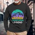 Retired Spearfishing Legend Long Sleeve T-Shirt Gifts for Old Men