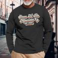 Retro Vintage Soon To Be Mamaw 2023 New First Time Grandma Long Sleeve T-Shirt Gifts for Old Men