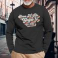 Retro Vintage Soon To Be Yaya 2023 New First Time Grandma Long Sleeve T-Shirt Gifts for Old Men