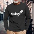 Salty Ironic Sarcastic Cool Hoodie Gamer Chef Gamer Pullover Long Sleeve T-Shirt Gifts for Old Men