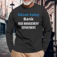 Silicon Valley Bank Risk Management V2 Long Sleeve T-Shirt Gifts for Old Men