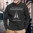 Space Force Guardians Long Sleeve T-Shirt T-Shirt Gifts for Old Men
