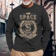 I Am Space I May Not Be Perfect But I Am Limited Edition Shirt Long Sleeve T-Shirt Gifts for Old Men
