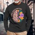 Mental Health Matters Awareness Month Mental Health Long Sleeve T-Shirt T-Shirt Gifts for Old Men