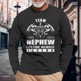 Team Nephew Lifetime Member Legend Long Sleeve T-Shirt Gifts for Old Men