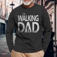 The Walking Dad Langarmshirts für Herren, Lustiges Papa Geburtstagsgeschenk Geschenke für alte Männer