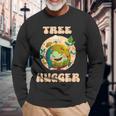 Tree Hugger Retro Nature Environmental Earth Day Long Sleeve T-Shirt T-Shirt Gifts for Old Men