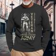United States Army Veteran Veterans Day Long Sleeve T-Shirt Gifts for Old Men
