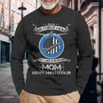 Us Air Force Mom Just Like A Normal Mom Except Much Cooler Men Women Long Sleeve T-shirt Graphic Print Unisex Gifts for Old Men
