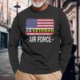 Us Air Force Veterans Day -Us Air Force Veteran Pride Long Sleeve T-Shirt Gifts for Old Men