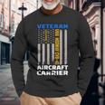 Uss Midway Cvb-41 Aircraft Carrier Veterans Day Sailors Long Sleeve T-Shirt Gifts for Old Men