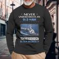 Uss Ralph Johnson Ddg-114 Destroyer Class Veteran Father Day Long Sleeve T-Shirt Gifts for Old Men