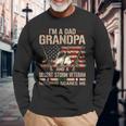 I Am Veteran Grandpa Desert Storm Veteran Memorial Day Long Sleeve T-Shirt Gifts for Old Men