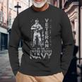 Veteran Of The United States Us Navy Fathers Day Long Sleeve T-Shirt Gifts for Old Men