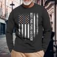 Vintage American Flag Best Ping Pong Dad Ever Table Tennis Long Sleeve T-Shirt T-Shirt Gifts for Old Men