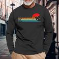 Vintage Best Cat Dad Ever Personalized Cat Dad Long Sleeve T-Shirt T-Shirt Gifts for Old Men