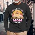 Vintage Beste Pommersche Mutter Tee, Hund Mama Muttertag Langarmshirts Geschenke für alte Männer