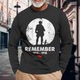 World War 1 Remember First World War Long Sleeve T-Shirt Gifts for Old Men
