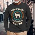 Worlds Best Newfoundland Dad Dog Owner Long Sleeve T-Shirt T-Shirt Gifts for Old Men