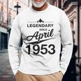 70 Geburtstag 70 Jahre Alt Legendär Seit April 1953 V5 Langarmshirts Geschenke für alte Männer