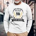 86 Jahre Geburtstag Geschenke Deko Mann Frau Lustiges Langarmshirts Geschenke für alte Männer