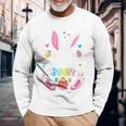 Im The Baby Bunny Happy Easter Cute Baby Bunny Lover Long Sleeve T-Shirt Gifts for Old Men