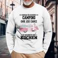 Camping Vorhersage Fürs Wochenende V2 Long Sleeve T-Shirt Geschenke für alte Männer