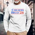 Childers Bryan 2024 Election Long Sleeve T-Shirt Gifts for Old Men