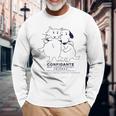 Confidante Best Friend Forever Cat And Dog Long Sleeve T-Shirt T-Shirt Gifts for Old Men