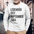 Geburtstag Legendär Seit September 2004 Jahrgang Vintage Langarmshirts Geschenke für alte Männer